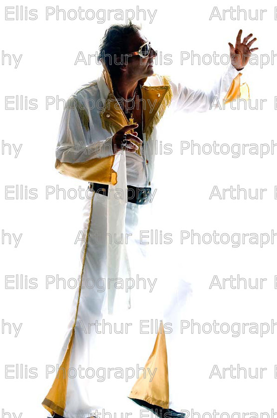 WEBSITE PIX 019 
 Elvis (Paul Clegg) of Kilkee Drama Group.Pic Arthur Ellis.